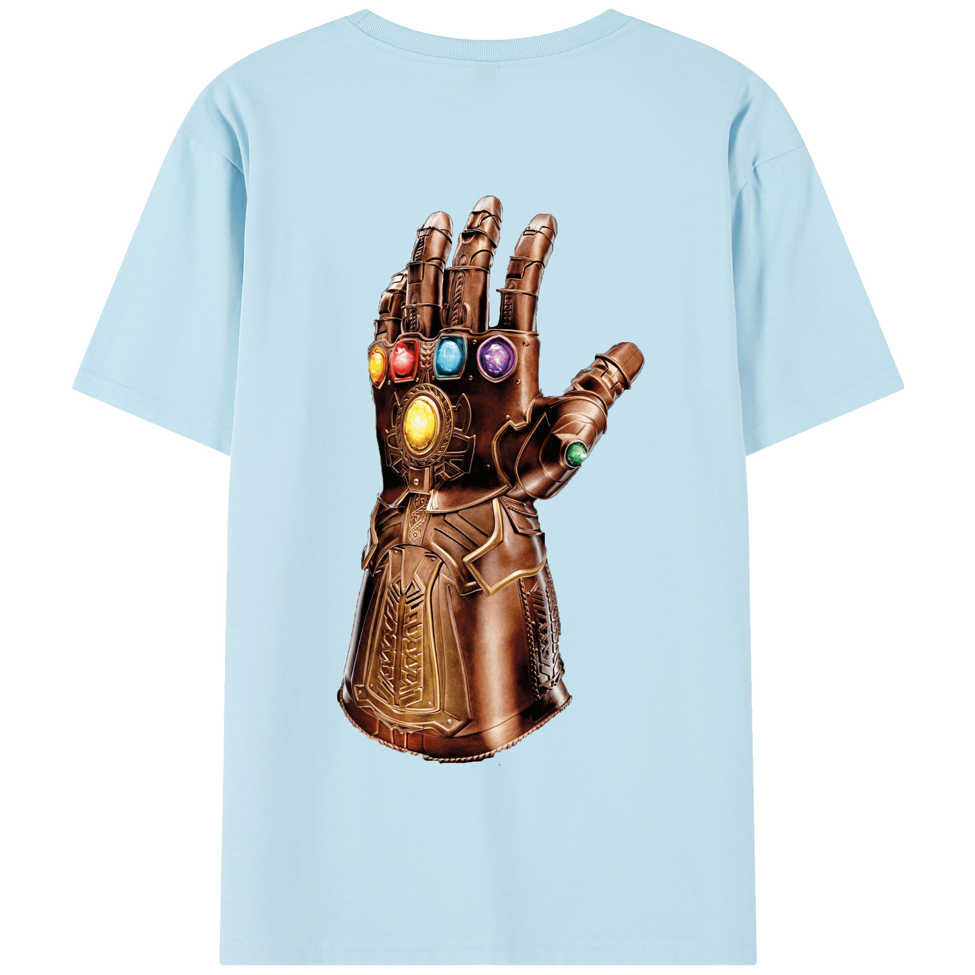 （画像用） アベンジャーズ The Avengers 綿100％半袖Tシャツ（背面プリント）